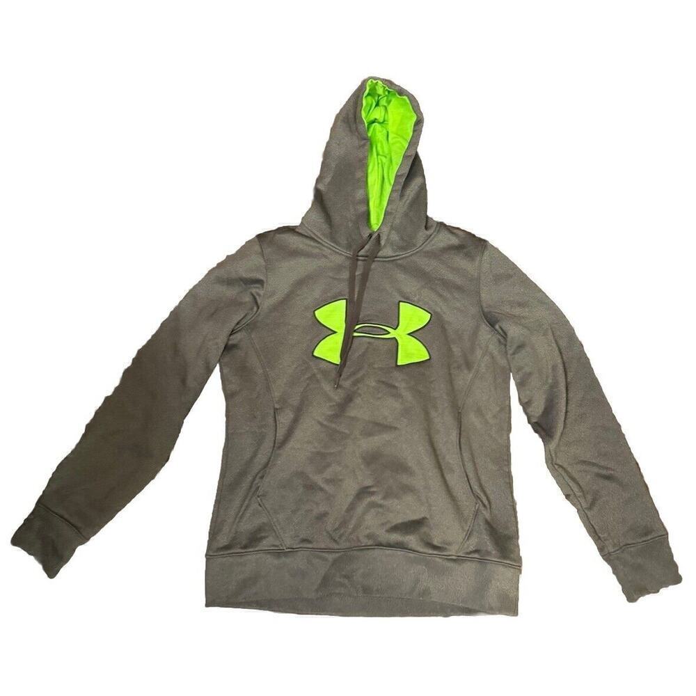 Under Armour Hoodie Fleece Pullover Women’s Medium Gray